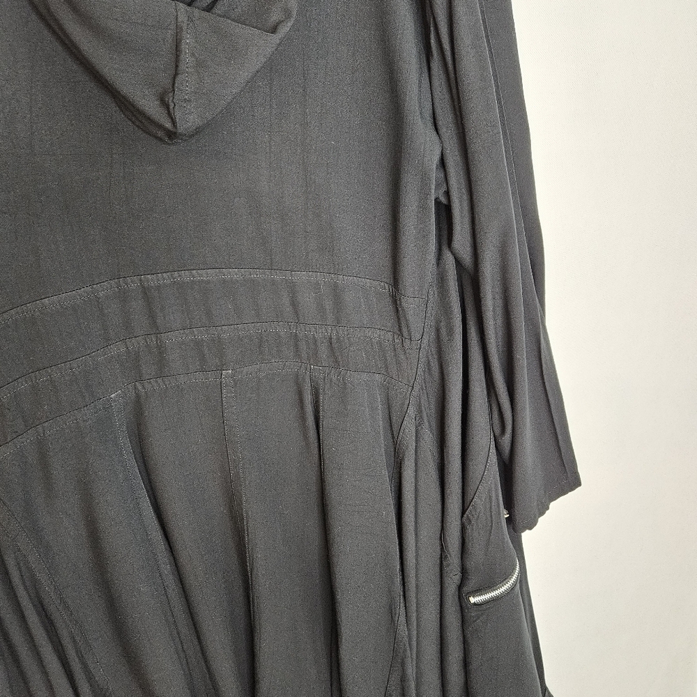 Kaliyana Women's Dress Size 1X - 2X Lagenlook Asymmetrical Tunic Art To Wear - Picture 11 of 16
